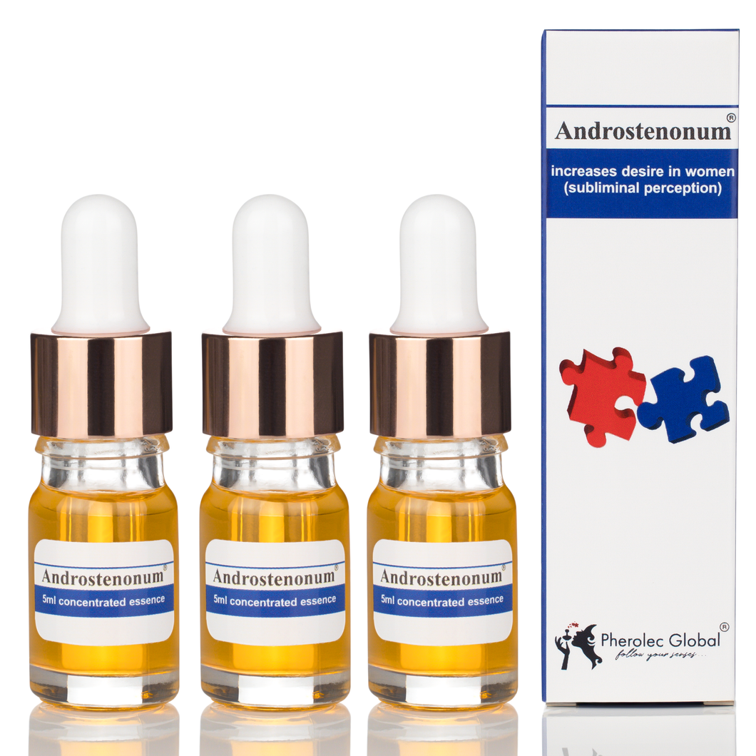 ANDROSTENONUM® 100% Natural Very Strong High Quality Pheromone for Men to Attract Women Dropper 3x5ml
