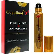 Load image into Gallery viewer, Concentrated essence of natural pheromone for women. Attract men. Copulinol X2 Roll-On 8ml
