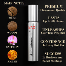 Load image into Gallery viewer, Mens Perfume Pheromone ANDROSTENONUM MAX Men Perfume Body Oil with 48-Hour Long-Lasting Formula - Mens Aftershave Pheromone Perfume for Men for Daily Wear - Mens Fragrances Roll On 10ml Gifts for Him