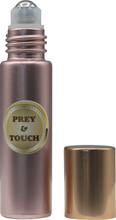Load image into Gallery viewer, handy easy to use rose gold roll-on bottle prey&touch 10ml