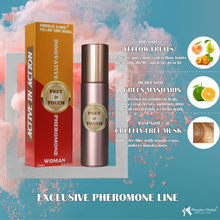 Load image into Gallery viewer, yellow fruits green mandarin cruelty-free musk exclusive pheromone line
