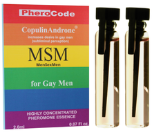 Załaduj obraz do przeglądarki galerii, PheroCode CopulinAndrone® MSM Men Sex Men naturalny, bardzo silny 100% feromon wysokiej jakości dla gejów, przyciągna gejów dropper 2x2ml
