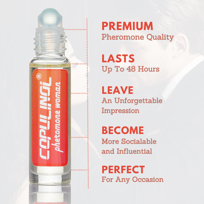COPULINOL® 100% Strong High Quality Pheromone for Women to Attract Men Roll-On 10ml