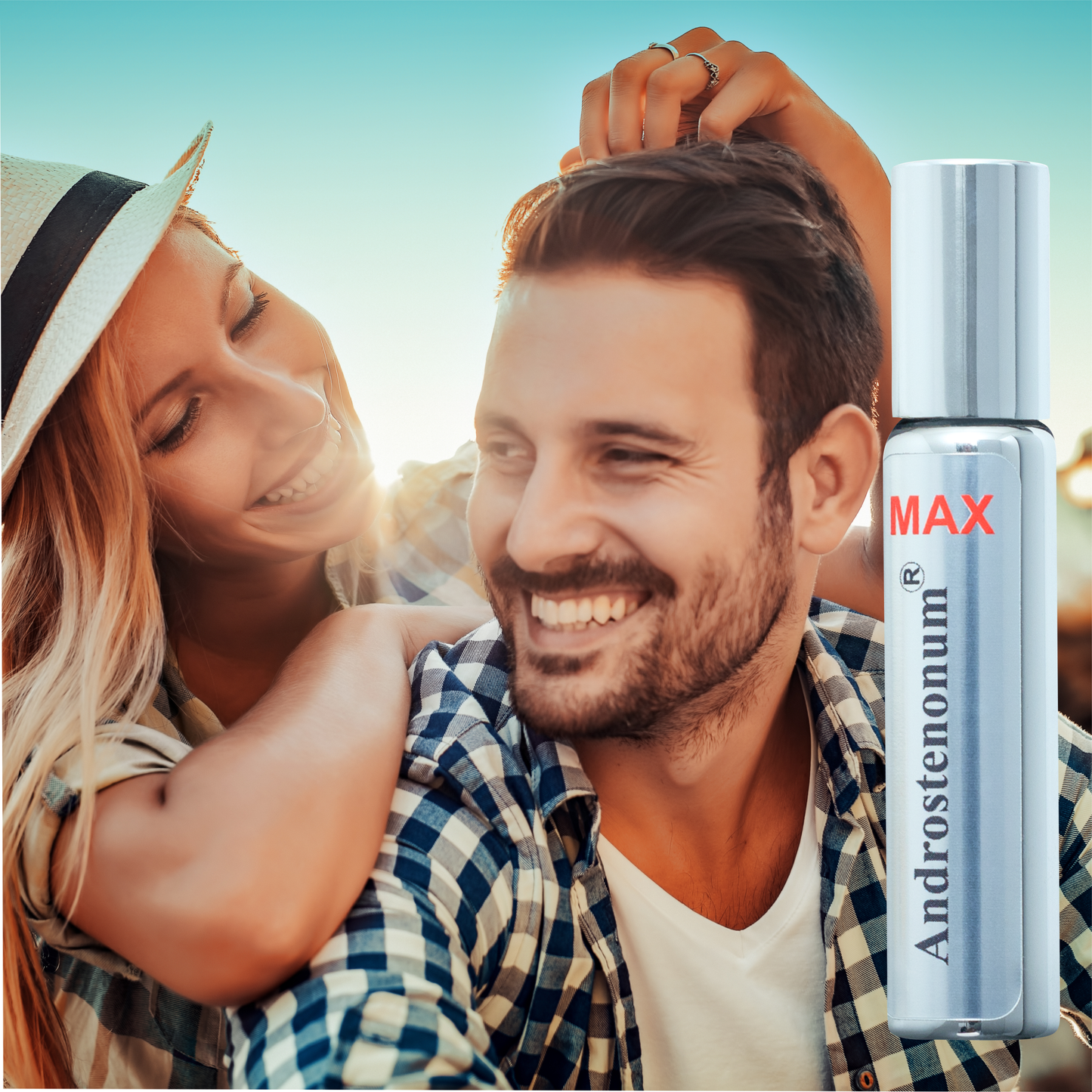 ANDROSTENONUM® MAX 100% Scented Ultra Strong Premium Quality Pheromone for Men Attract Women 8ml Roll-On