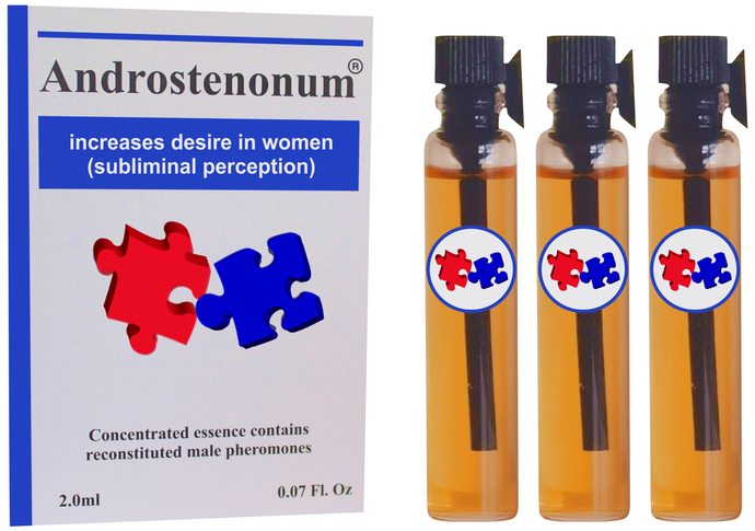 Concentrated essence of natural pheromone for men. Attract women. Androstenonum Dropper 2ml