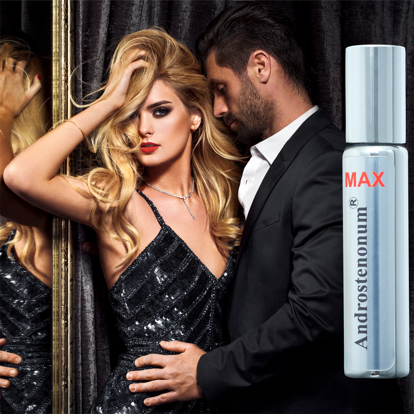 ANDROSTENONUM® MAX 100% Scented Ultra Strong Premium Quality Pheromone for Men Attract Women 8ml Roll-On