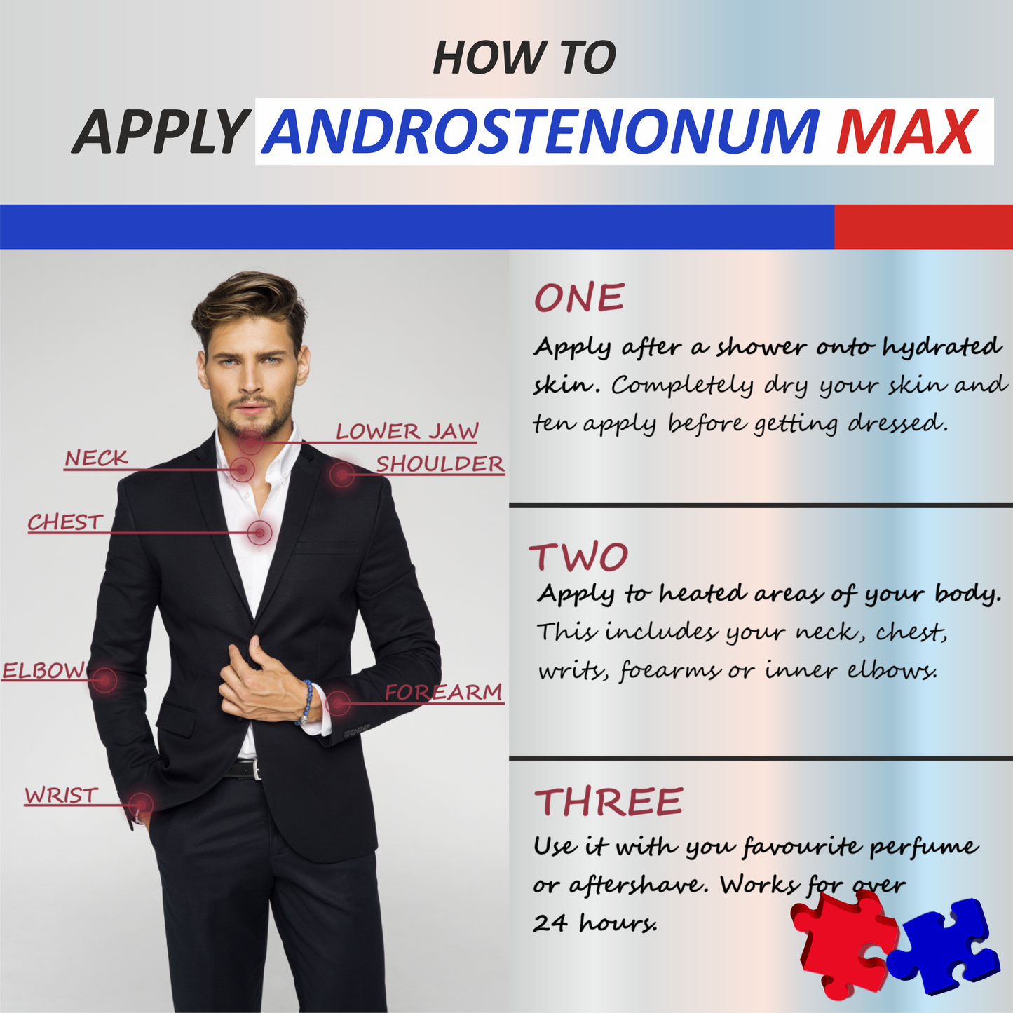 ANDROSTENONUM® MAX 100% Scented Ultra Strong Premium Quality Pheromone for Men Attract Women 8ml Roll-On