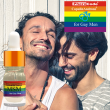 Lade das Bild in den Galerie-Viewer, PheroCode CopulinAndrone® MSM Männer Sex Männer 100% natürlich Sehr starkes, hochwertiges Pheromon für schwule Männer, um schwule Männer anzuziehen Dropper 2x5ml
