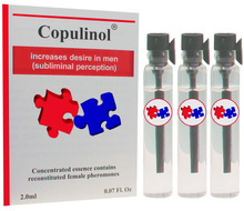 Load image into Gallery viewer, Concentrated essence of natural pheromone Copulinol attract men on subliminal perception 2ml dropper bottle
