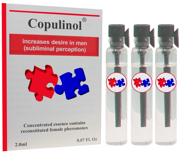 Concentrated essence of natural pheromone Copulinol attract men on subliminal perception 2ml dropper bottle