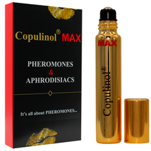 Load image into Gallery viewer, Concentrated essence of natural pheromone for women. Attract men. Copulinol MAX Roll-On 8ml
