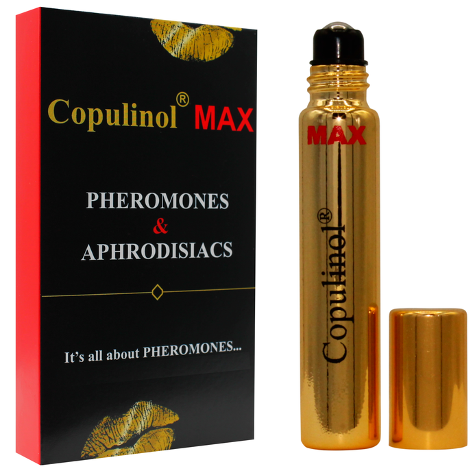 Concentrated essence of natural pheromone for women. Attract men. Copulinol MAX Roll-On 8ml