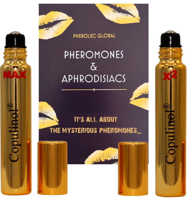 Concentrated essence of natural pheromone for women. Attract men. Copulinol X2 Roll-On 8ml & Copulinol X2 Roll-On 8ml