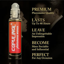 Załaduj obraz do przeglądarki galerii, Pheromone Perfume for Women COPULINOL 10ml Roll On Perfume - Long Lasting Parfum Women Body Oil That Blends with Your Body - Womens Perfume Concentrated Formula for Everyday Use. Ideal Gift Set Women
