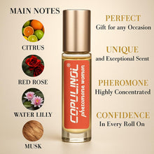 Załaduj obraz do przeglądarki galerii, Pheromone Perfume for Women COPULINOL 10ml Roll On Perfume - Long Lasting Parfum Women Body Oil That Blends with Your Body - Womens Perfume Concentrated Formula for Everyday Use. Ideal Gift Set Women

