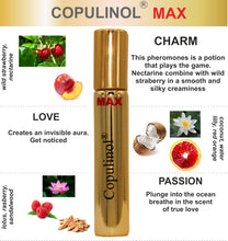 Załaduj obraz do przeglądarki galerii, COPULINOL MAX by Pherolec Global Female Pheromone Perfume for Women Spray Original Ultra Strong Pheromone Cologne for Her Womens Fragrance Feromon Perfume Scent Infused Essential Oil Essence 8 ml
