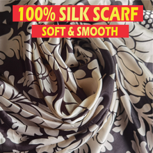 Load image into Gallery viewer, 100% Silk Satin Scarf for Women 90 x 90cm
