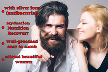 Lade das Bild in den Galerie-Viewer, with silver ions antibacterial hydration nutrition recovery well-groomed easy to comb attract women
