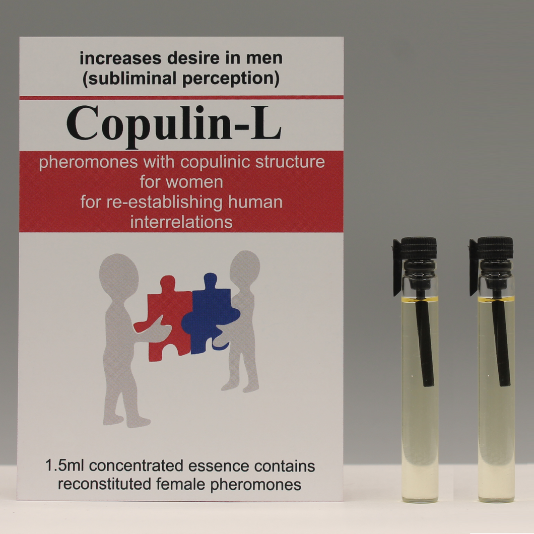copulin-L pheromone for women, 2 pheromone bottles